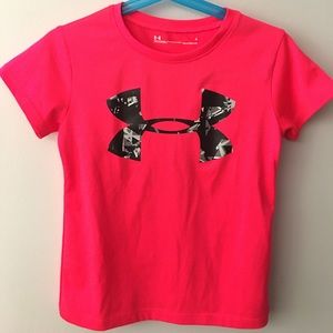 Under Armour Heatgear Hot Pink Top